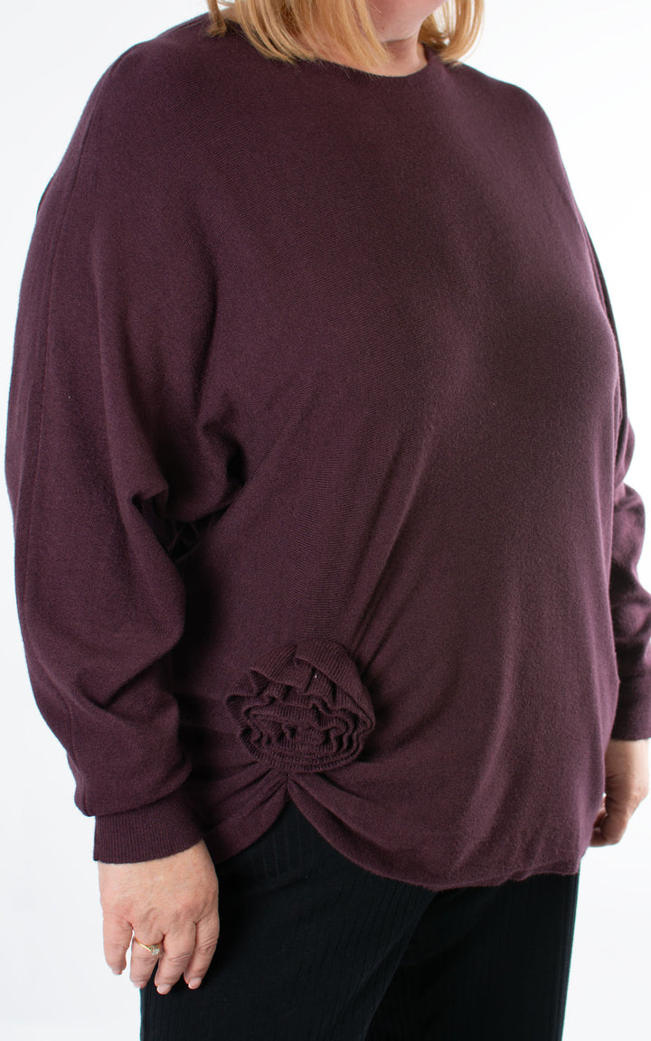 Izzy Batwing | Long | Aubergine