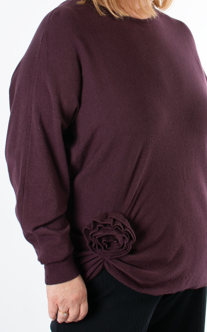 Izzy Batwing | Long | Aubergine