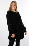 Ivy Knit Jumper | Black