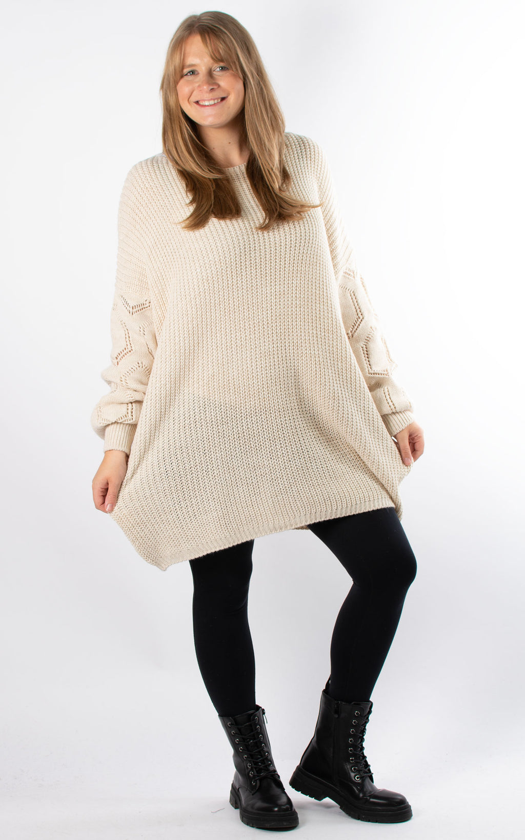 Ivy Knit Jumper | Beige