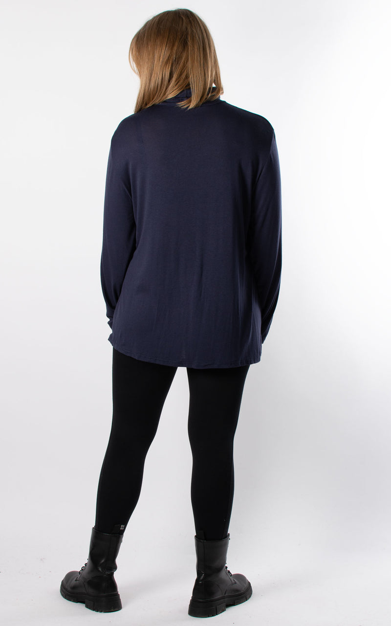 Basic Roll Neck | Navy