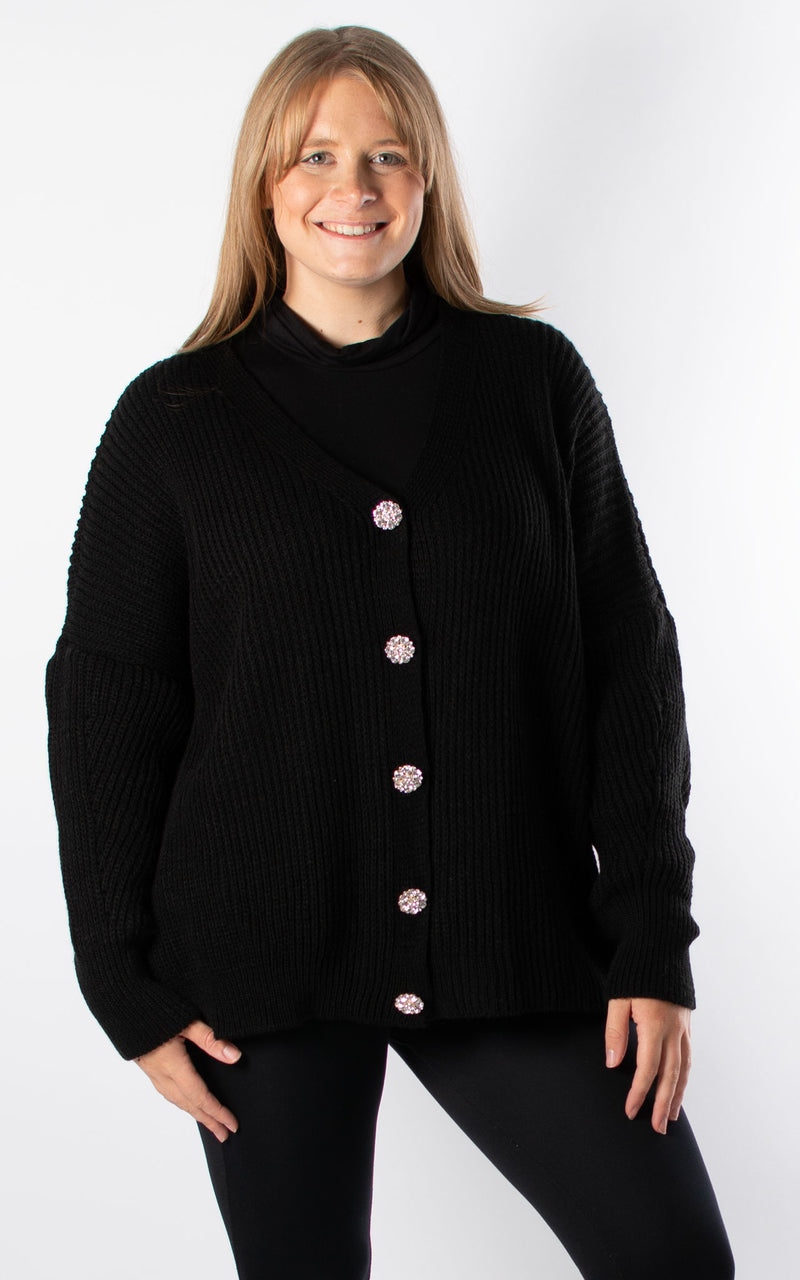 Madison Cardigan | Black