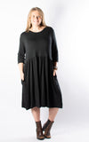 Nova Dress | 3/4 | Short | Black