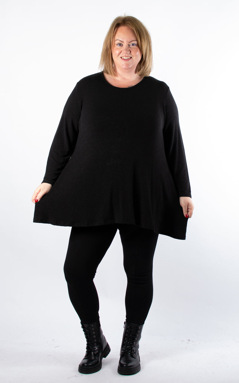 Rae Soft Knit | Black