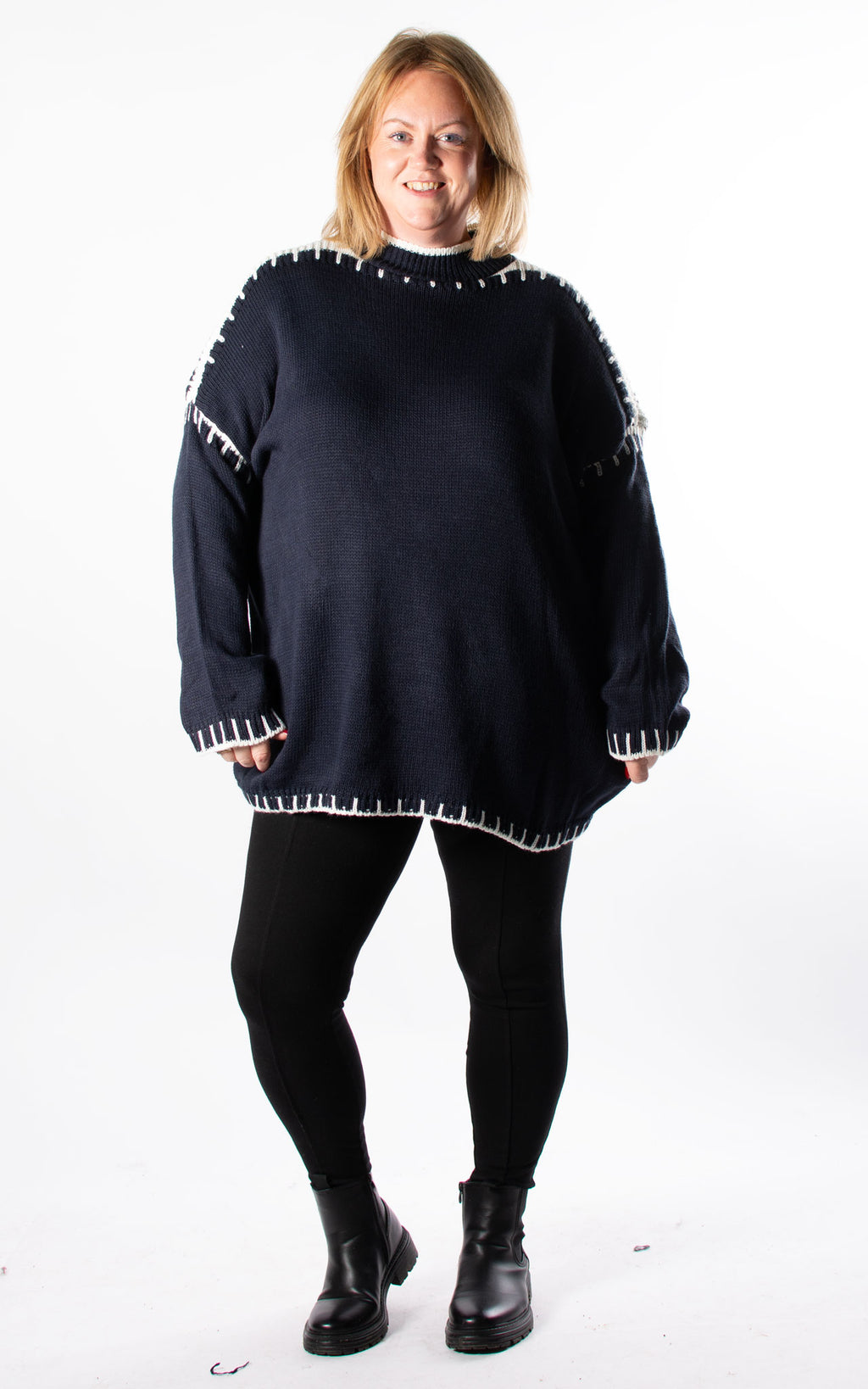 Lexi Knit Jumper | Navy