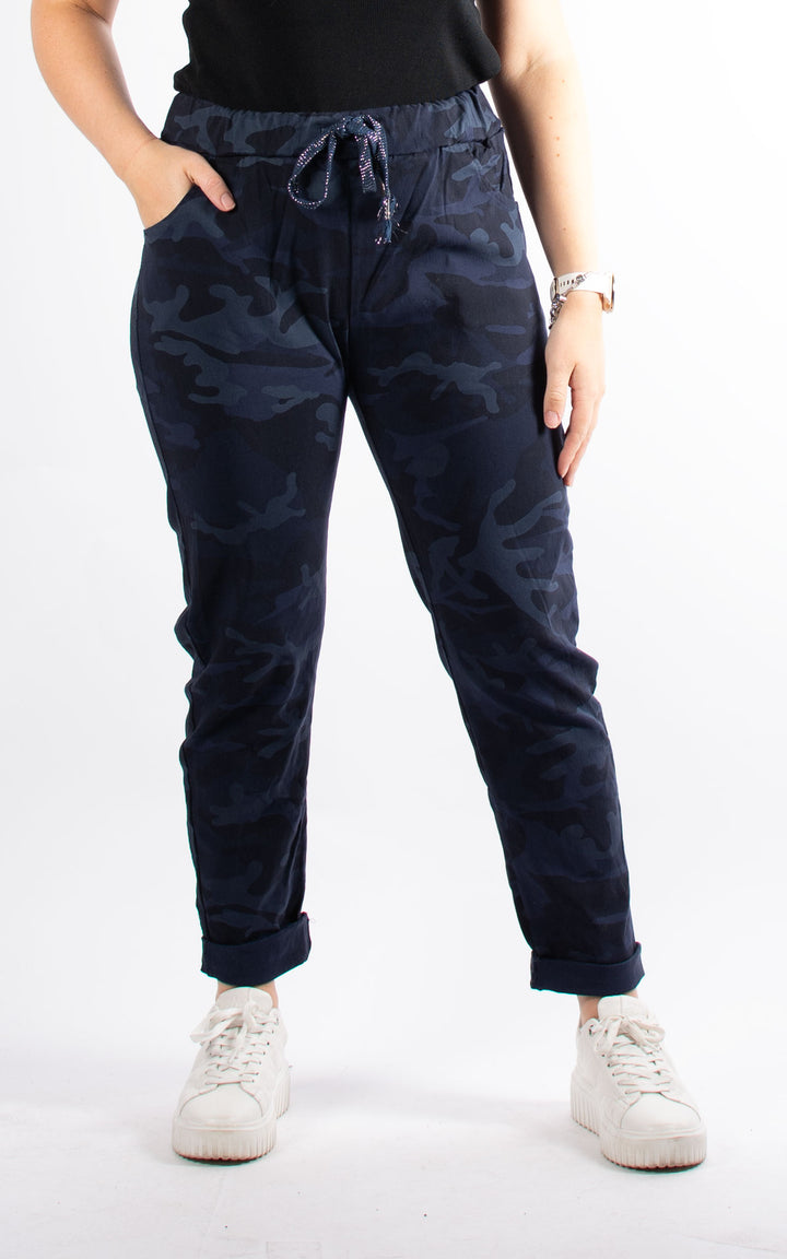 Camo Magic Jogger | Navy