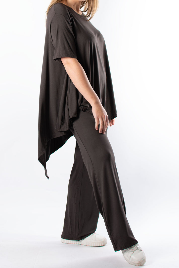 Jersey Trousers | Chocolate