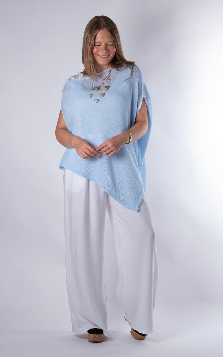 Zuri Trouser | White