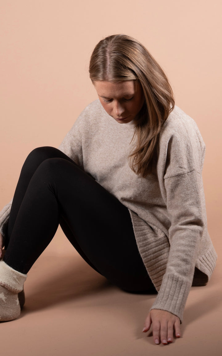 Rowan  Jumper  | Camel