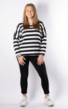 Bella Stripe Top | Navy