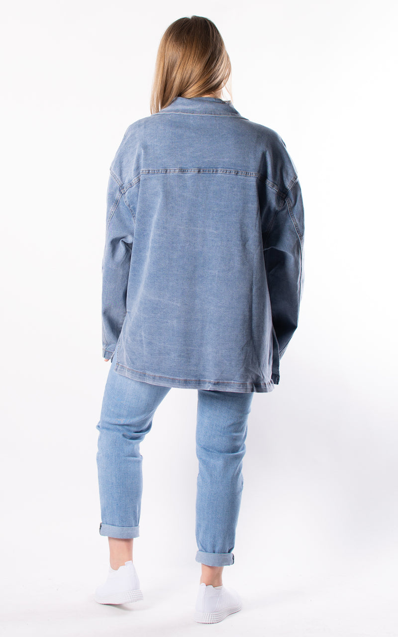 Denim Shirt Jacket | Denim