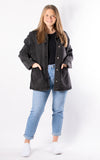 Denim Shirt Jacket | Black