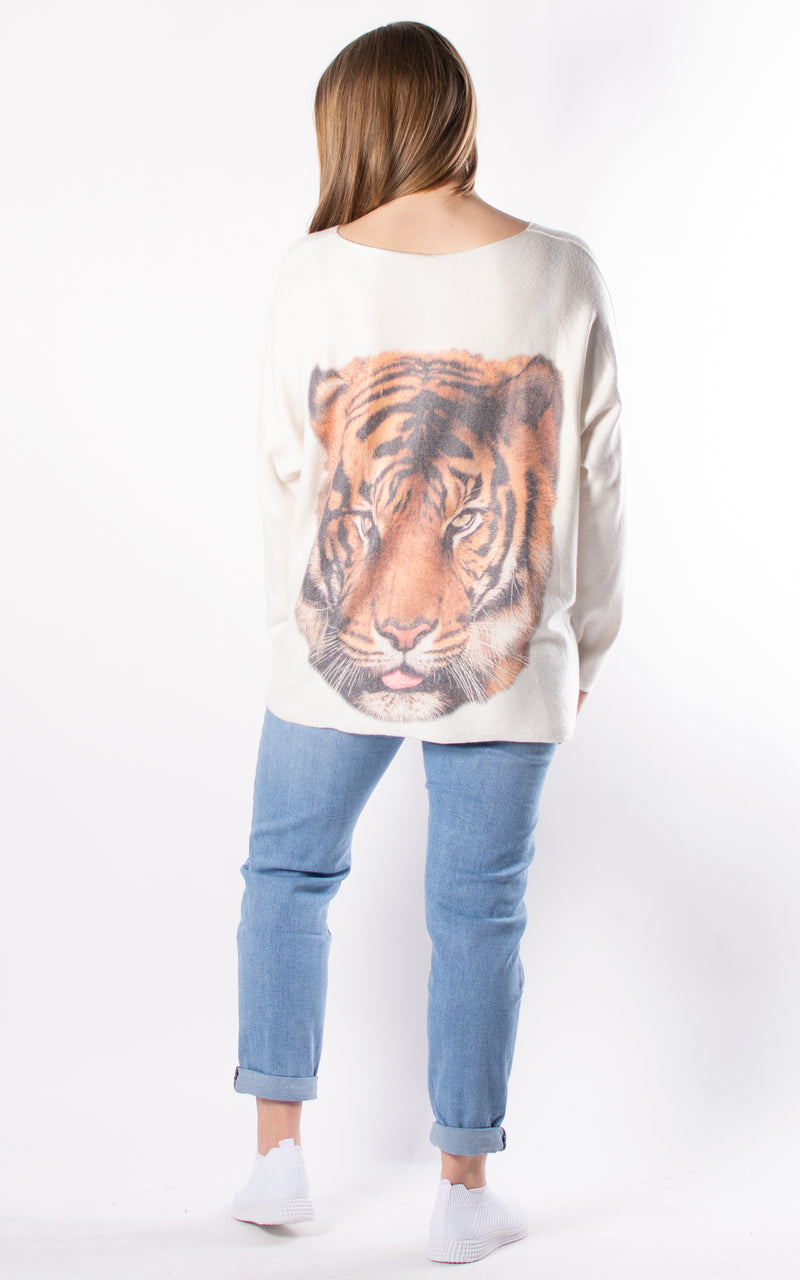 Naomi Thin Knit | Tiger