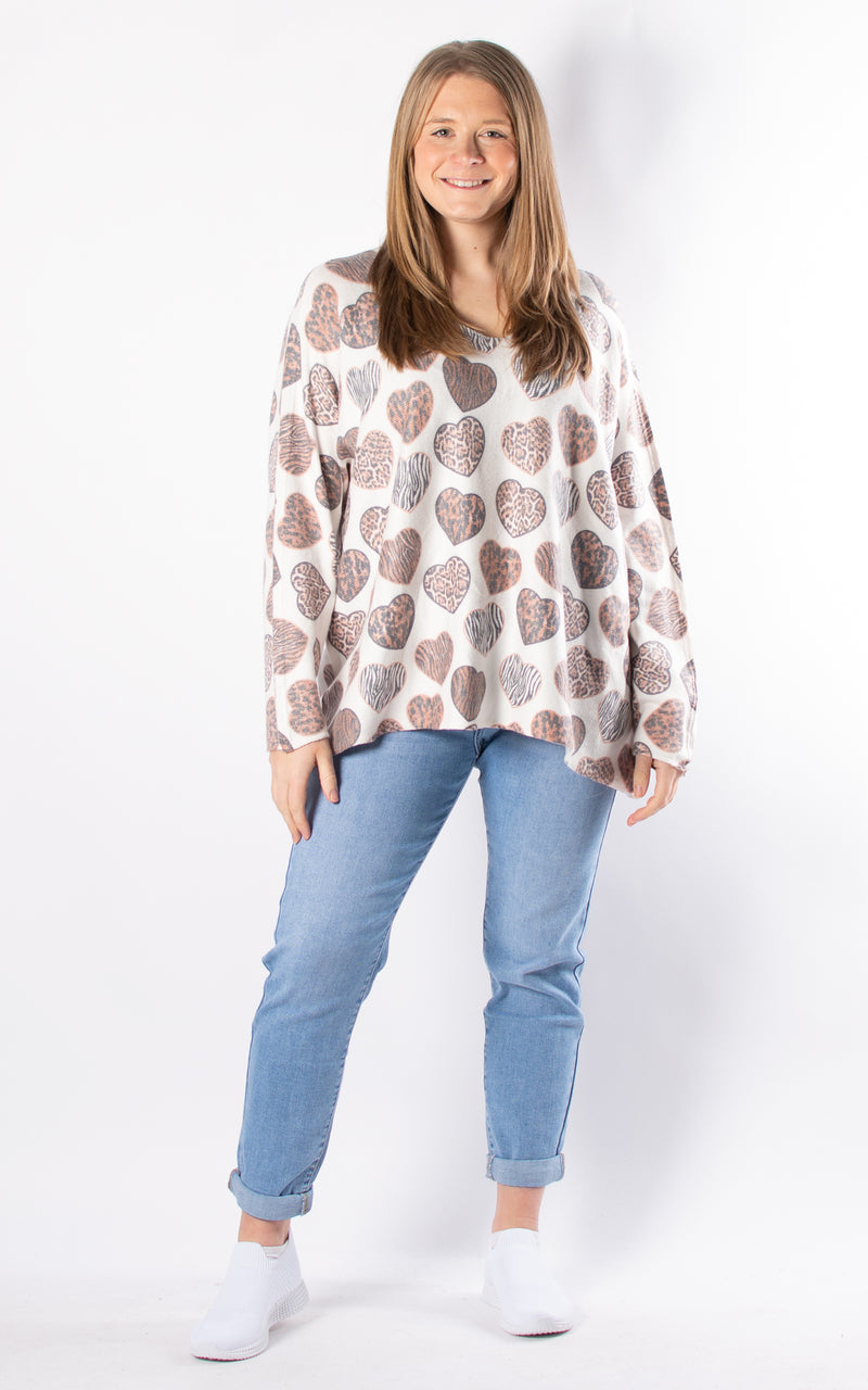 Naomi Thin Knit | Animal Hearts