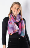 Scarf | Marble | Purple