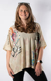 Sequin V-neck Top | What You Love