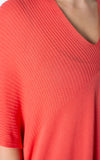 Ribbed Fine Knit Dress | Black