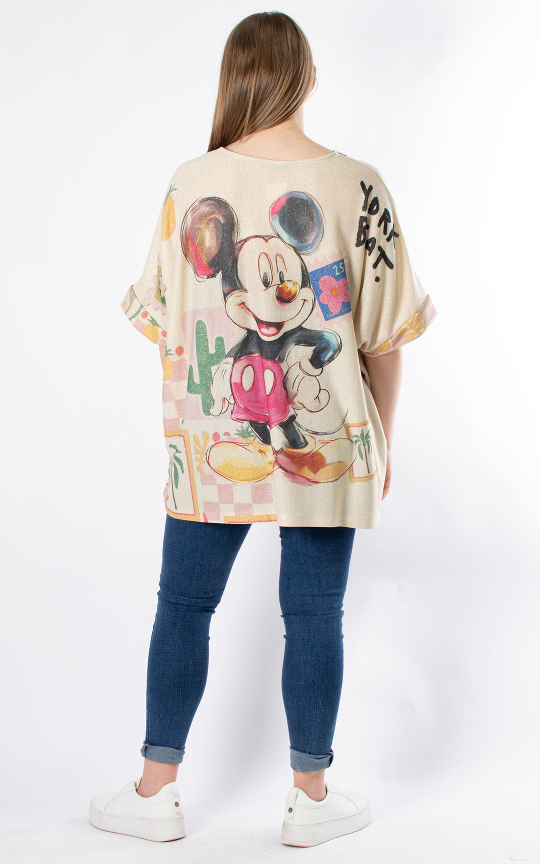 Sequin V-neck Top | Mickey York Beat