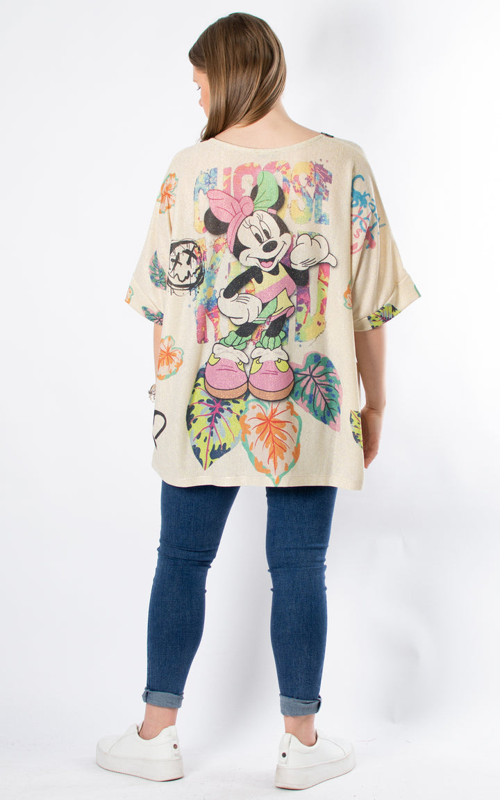 Sequin V-neck Top | Minnie Crazy Rich