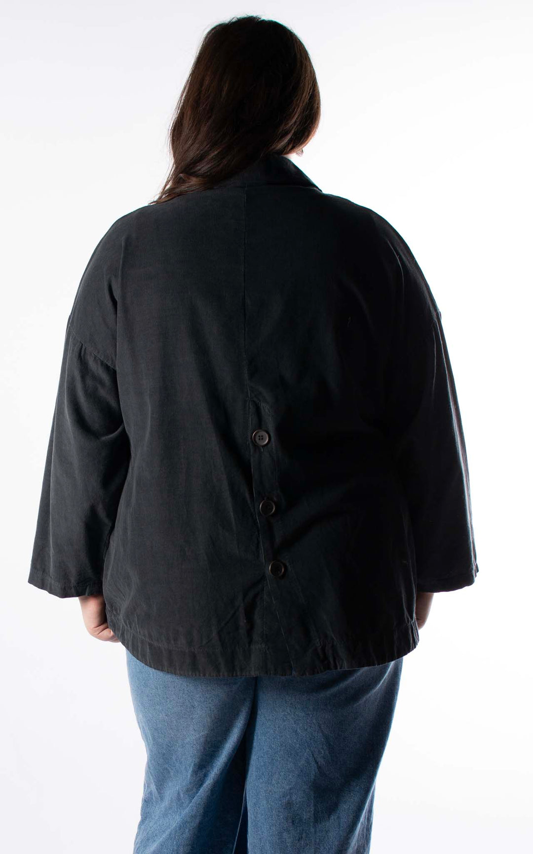 Cord Jacket | Charcoal