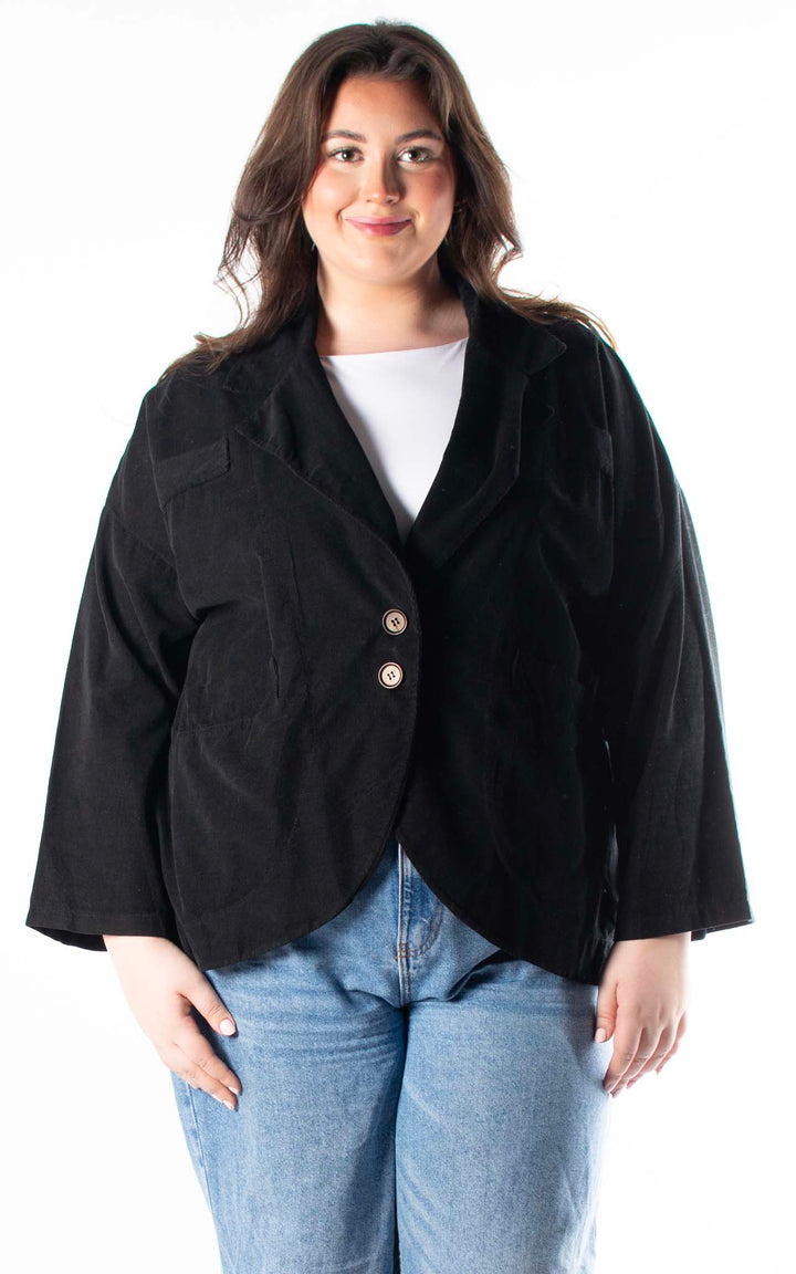 Cord Jacket | Black