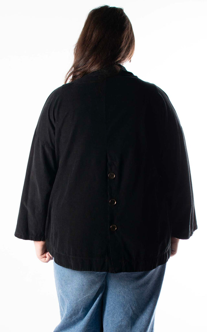 Cord Jacket | Black