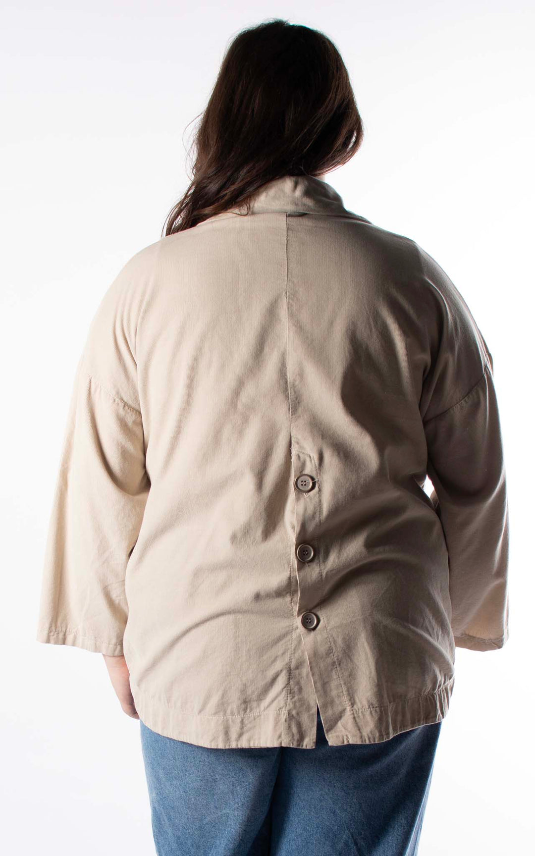 Cord Jacket | Beige