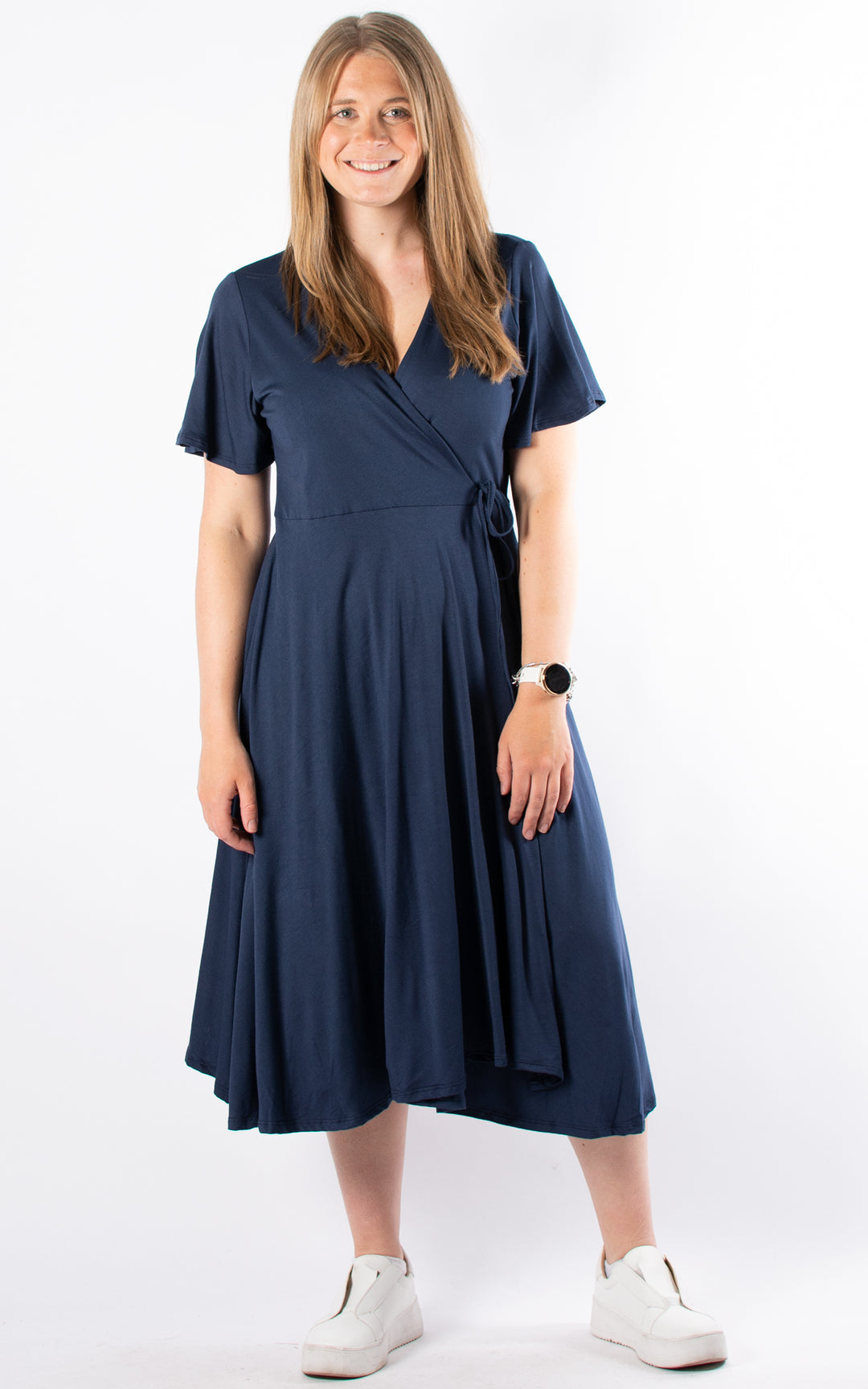 Wrap Dress | Navy