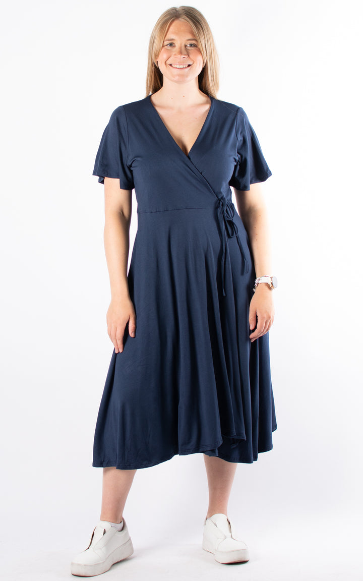 Wrap Dress | Navy