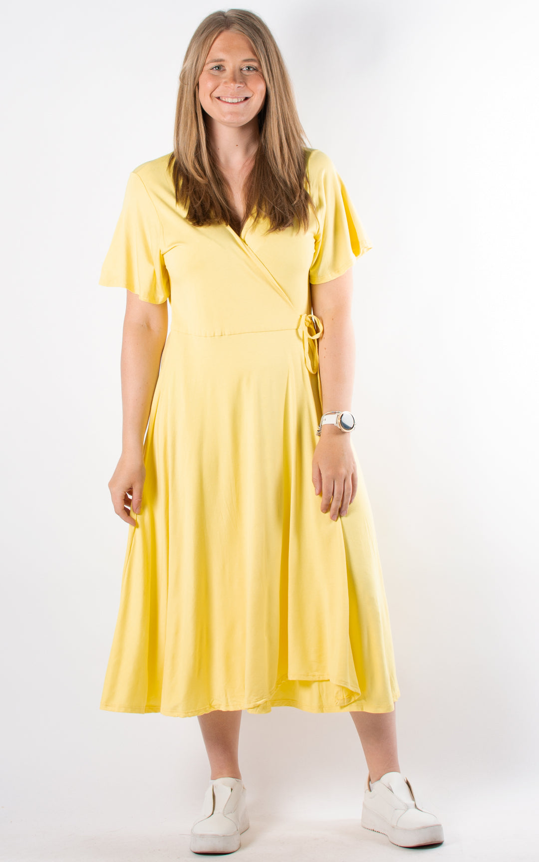 Wrap Dress | Yellow
