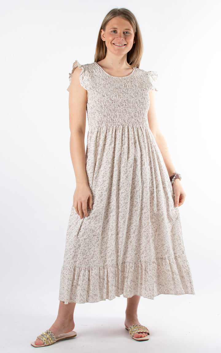 Daisy Maxi Dress | Beige