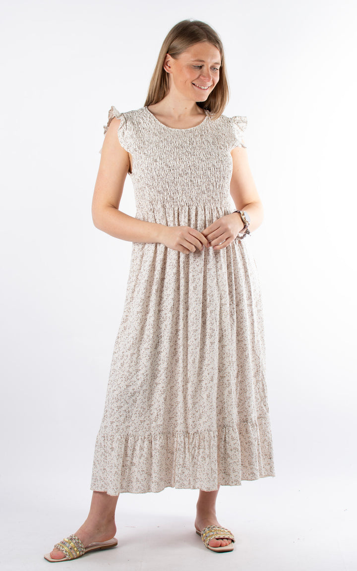 Daisy Maxi Dress | Beige