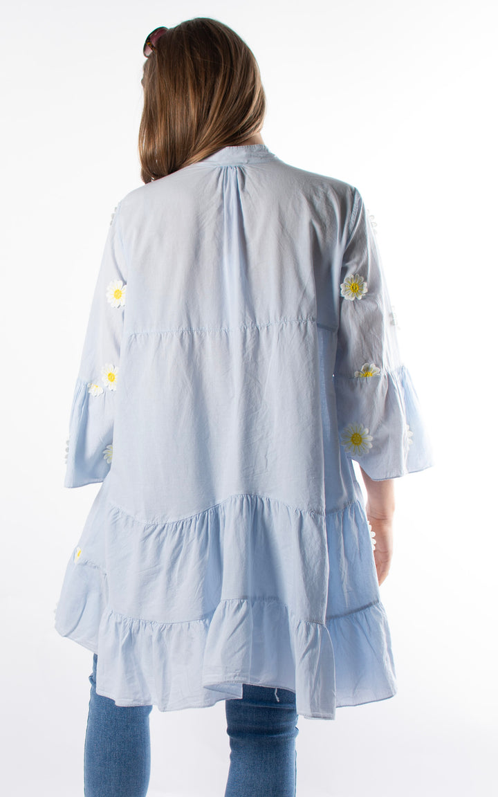 Daisy Smock Tunic | Blue