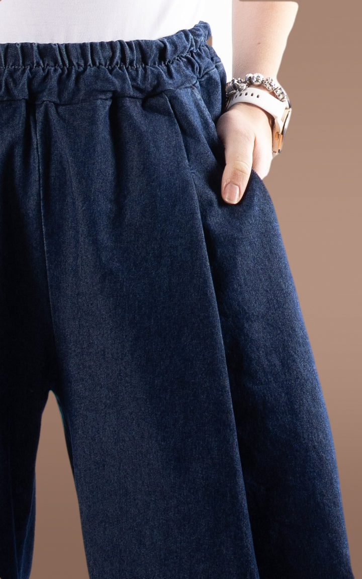 Dakota Barrel Leg | Dark Denim