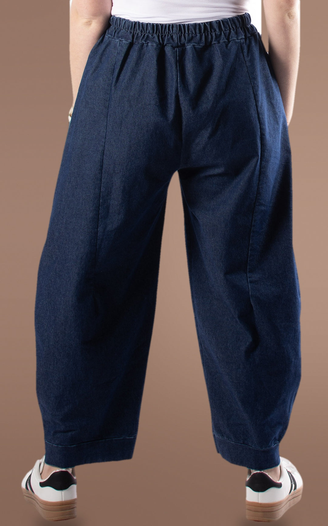 Dakota Barrel Leg | Dark Denim