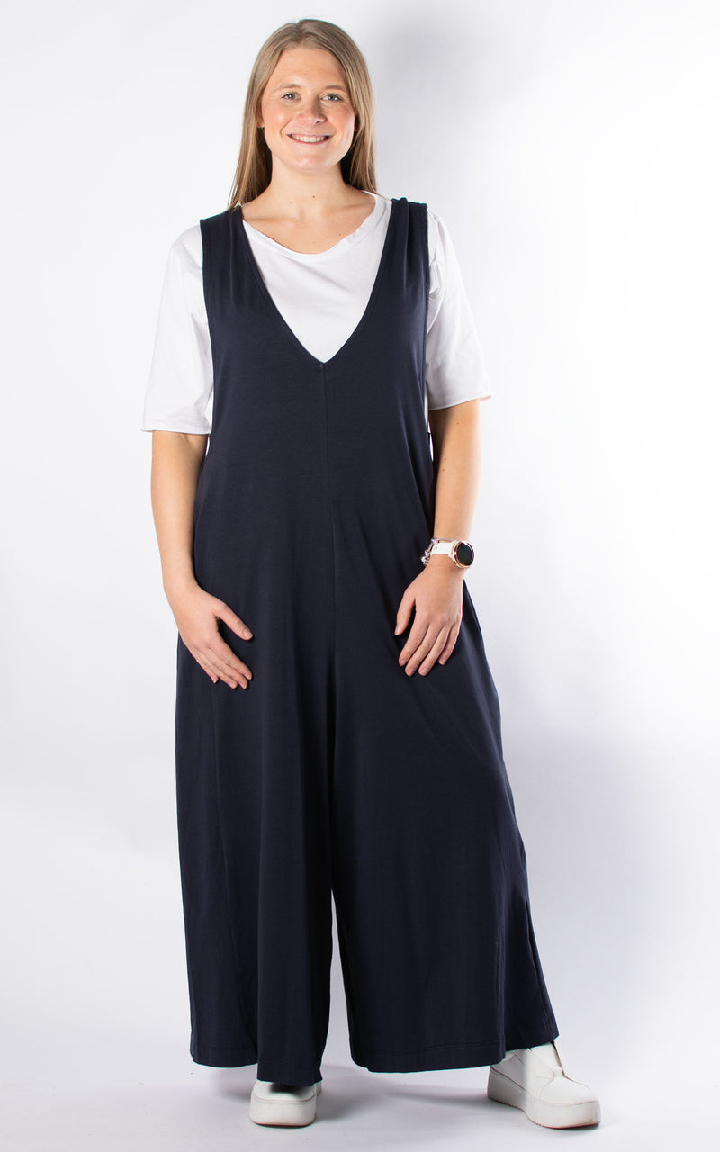 Dana Jersey Jumpsuit | Navy