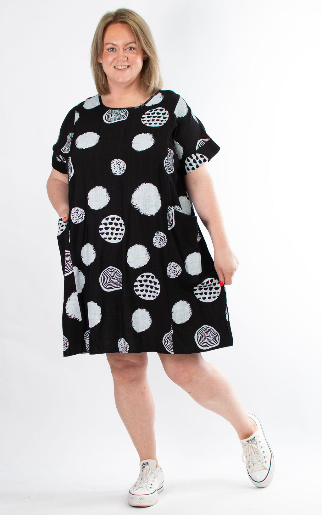 Dawn Circle Dress | Black