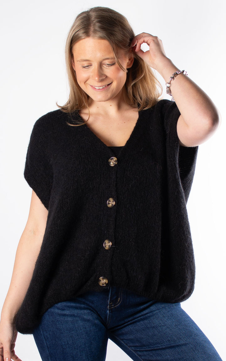 Dawn Waistcoat | Black