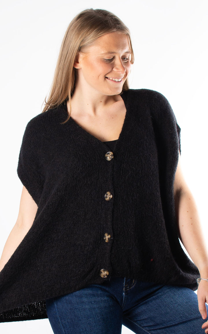 Dawn Waistcoat | Black