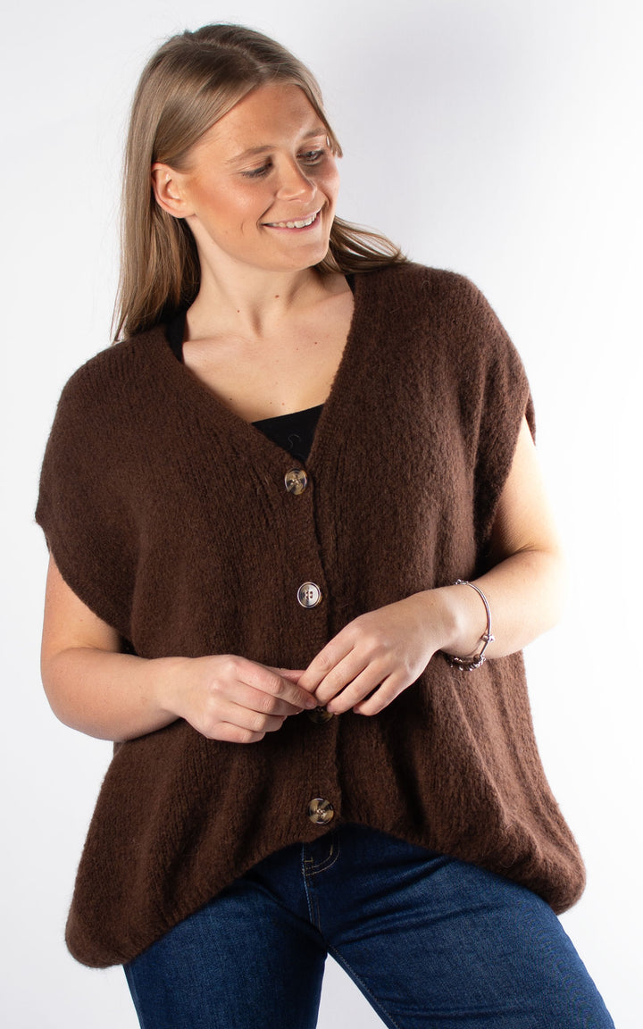 Dawn Waistcoat | Chocolate
