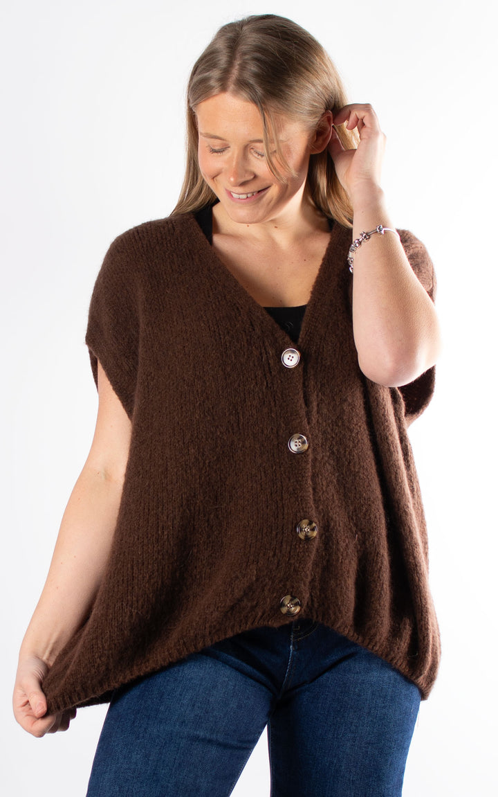 Dawn Waistcoat | Chocolate