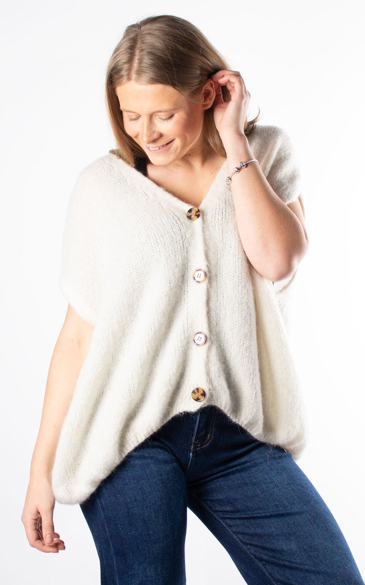 Dawn Waistcoat | Winter White