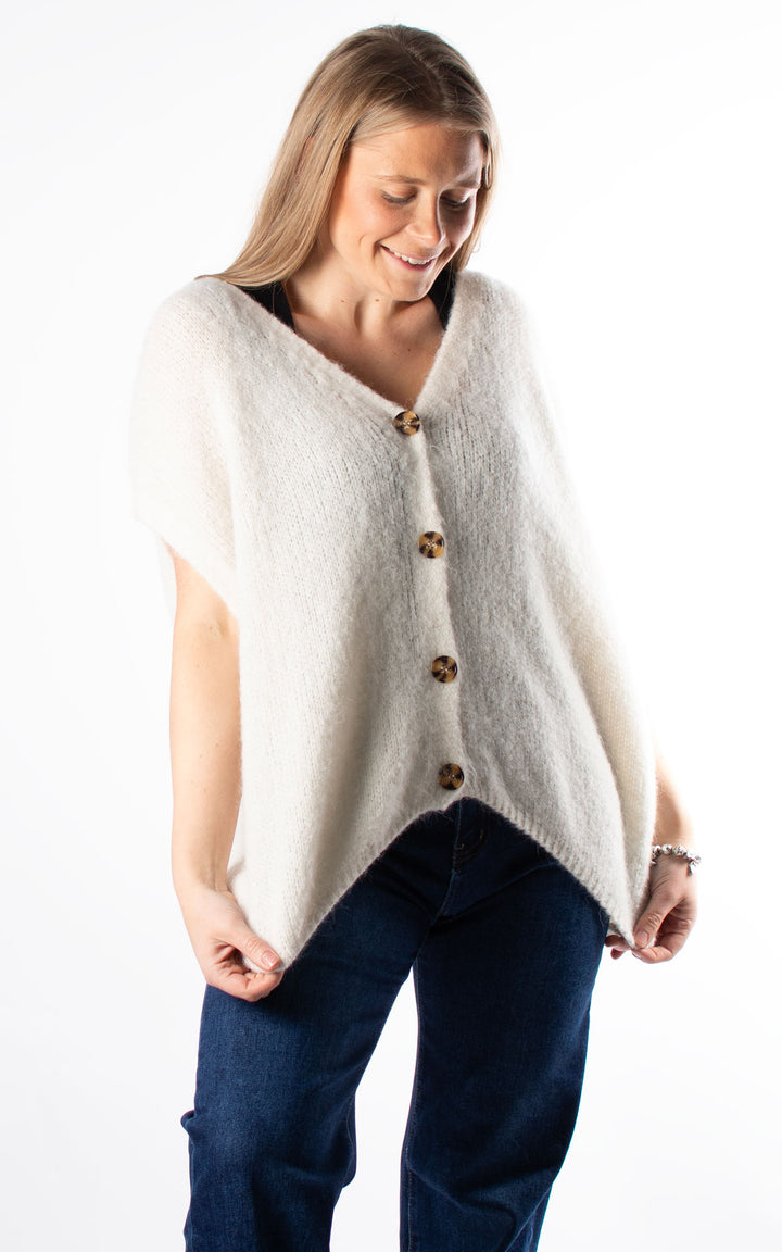 Dawn Waistcoat | Winter White