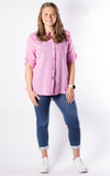 Debra Cotton Shirt | Candy Pink