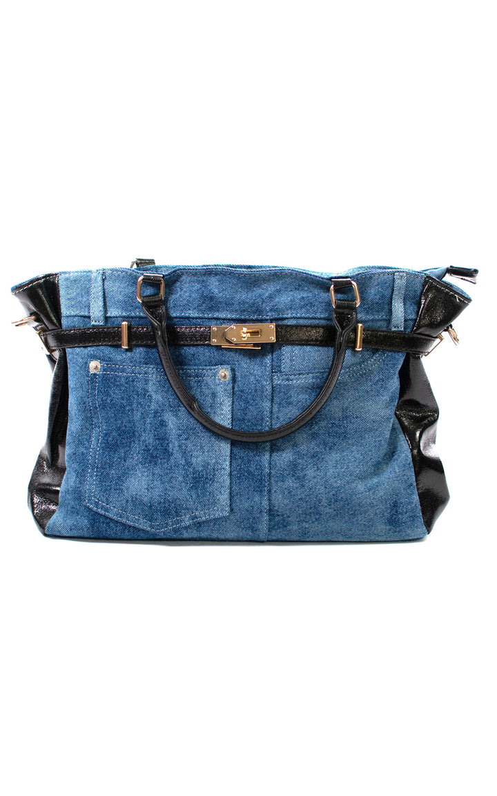 Denim Bag | PVC Side