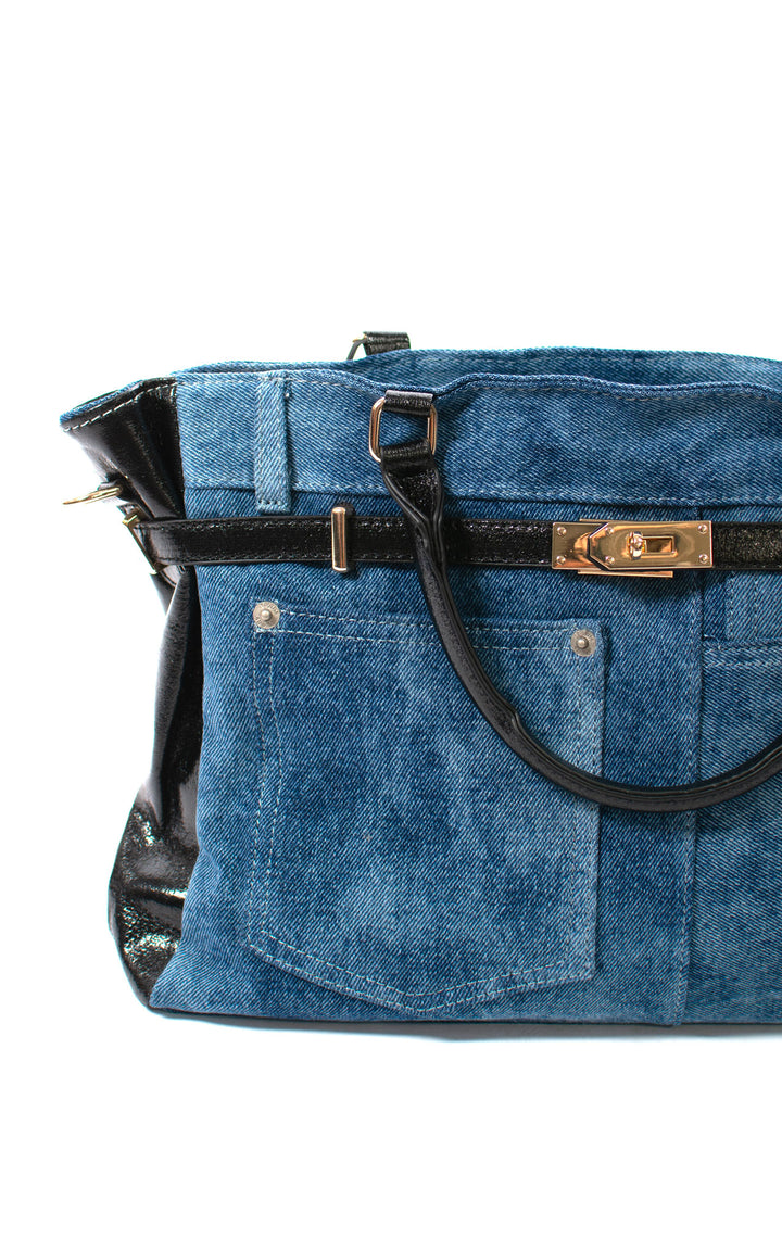 Denim Bag | PVC Side