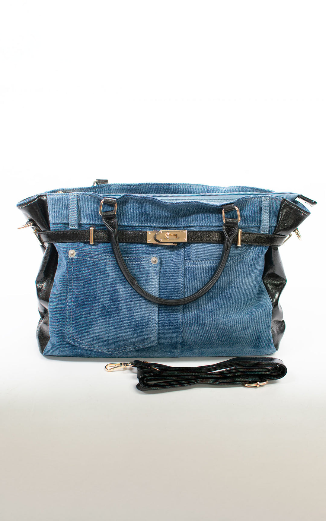 Denim Bag | PVC Side