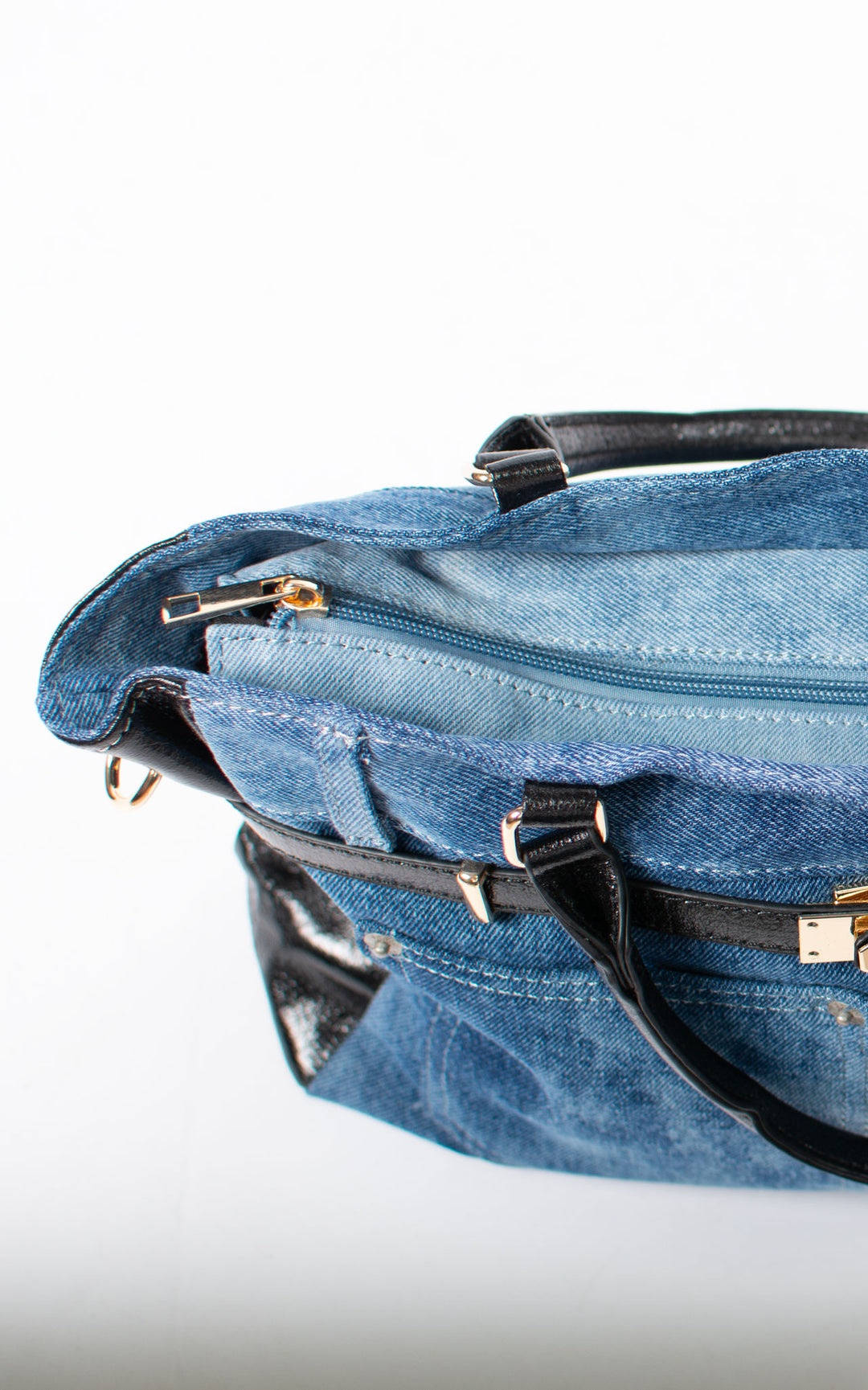Denim Bag | PVC Side