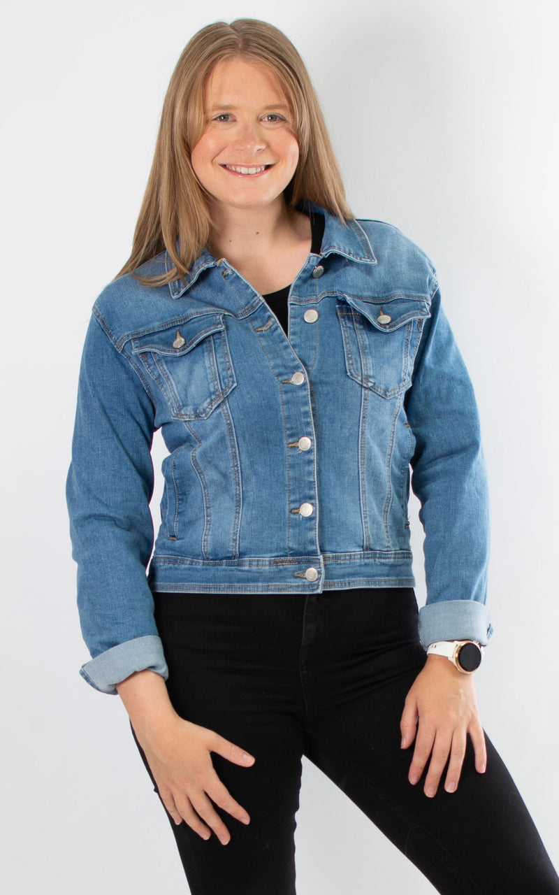 Denim Jacket | Light Wash