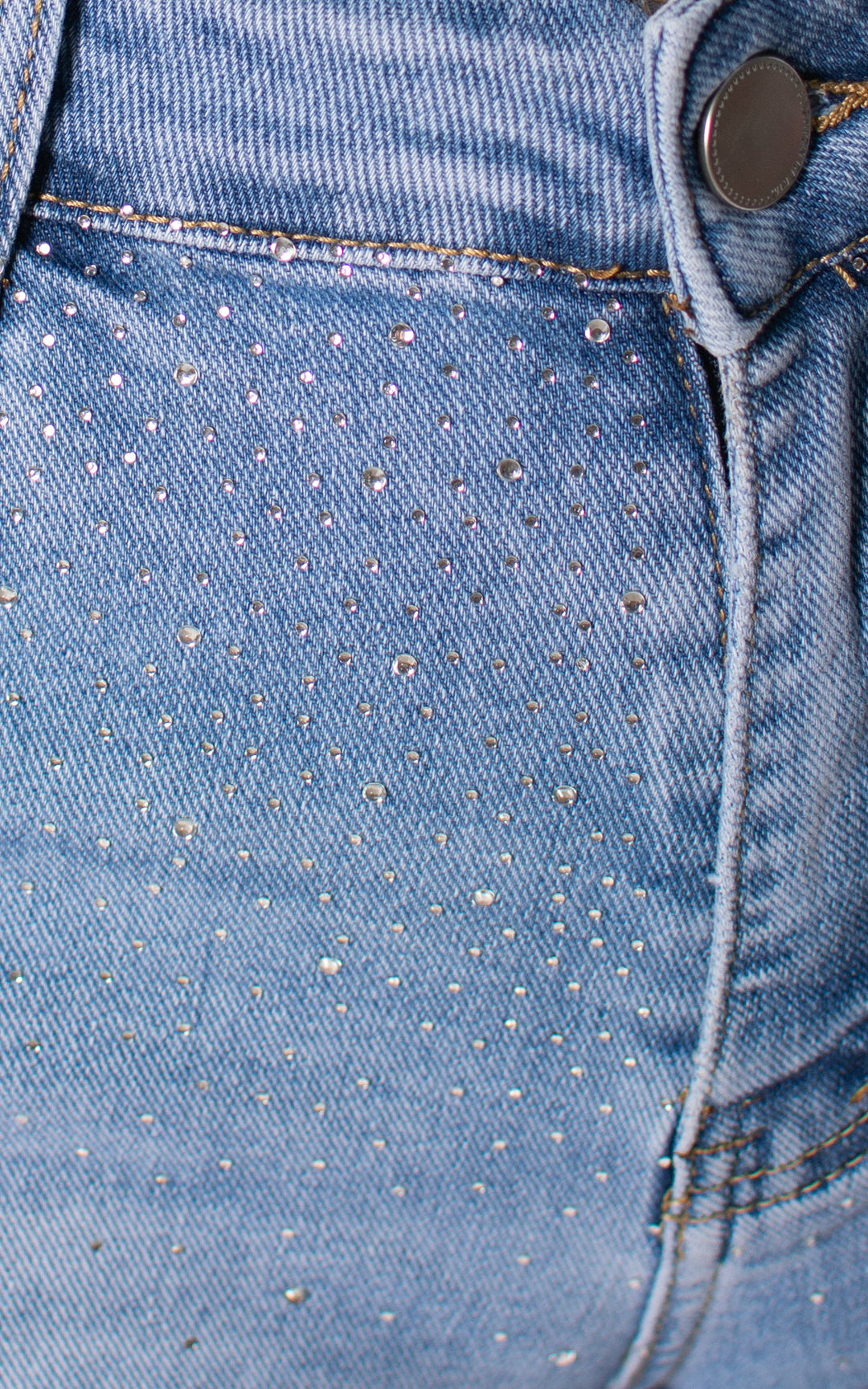 Denim Shorts | Diamante